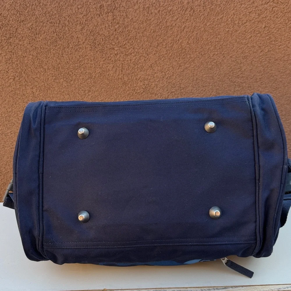 Pottery Barn Kids Blue Camouflage Duffle Bag Personalized “Ryan” Gym Travel Bag